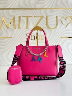 Bolsa Karl Lagerfeld maybelle rosa