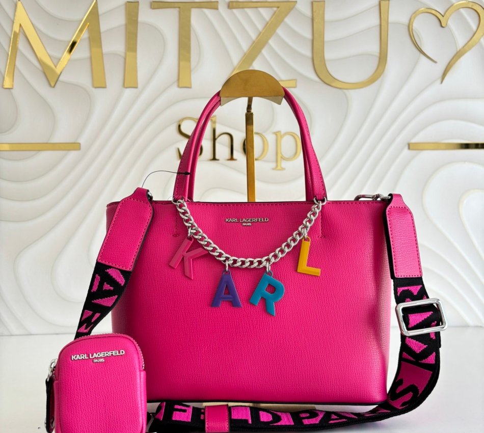 Bolsa Karl Lagerfeld maybelle rosa