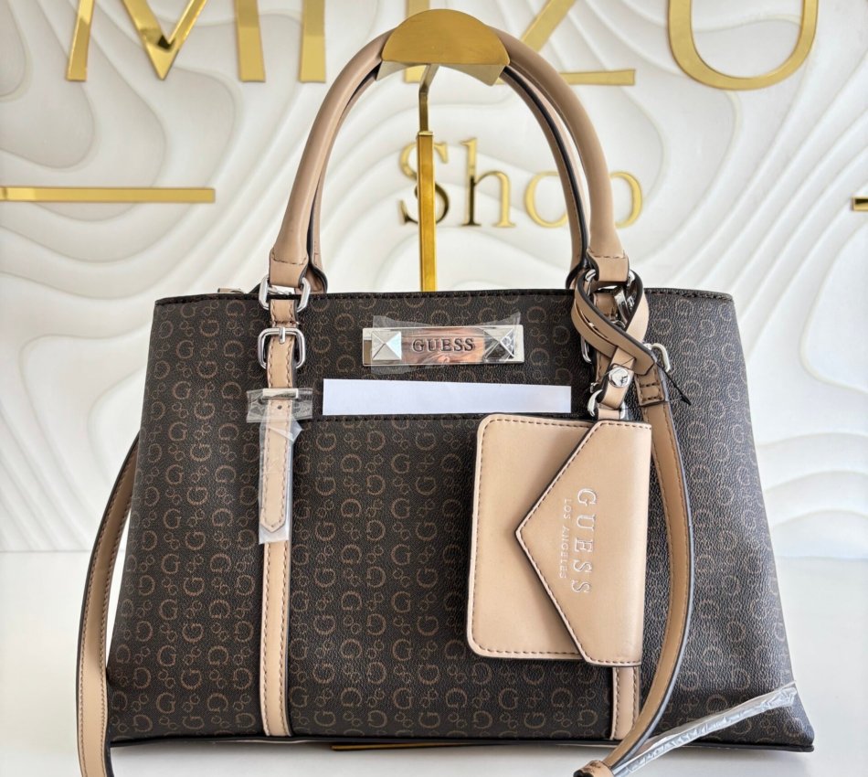 Bolso satchel Guess
