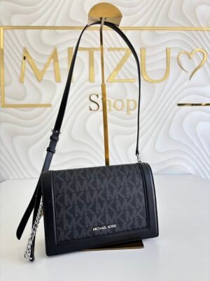 IMG_4007 Michael kors Crossbody Gris con Negro