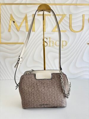 IMG_4027 Calvin Klein CK Monogram Crossbody Bag