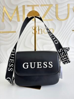 IMG_4226 GUESS Logo Flap Crossbody