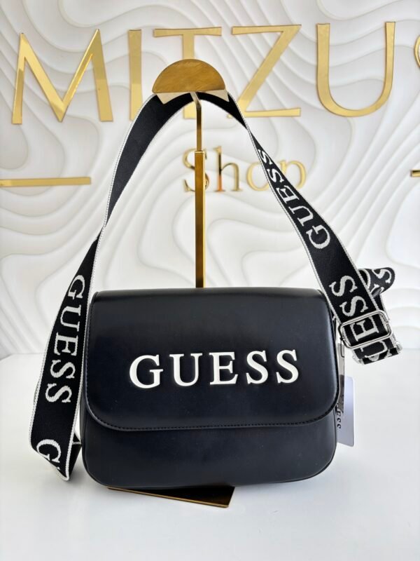 IMG_4226 GUESS Logo Flap Crossbody