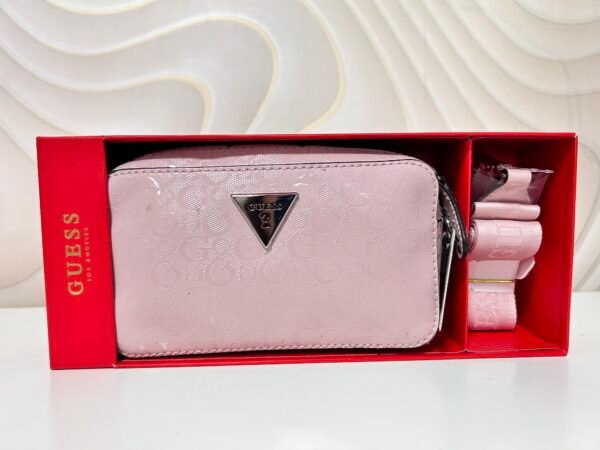 IMG_4926 Stylish Guess Crossbody Bag Set in Rose Poudre