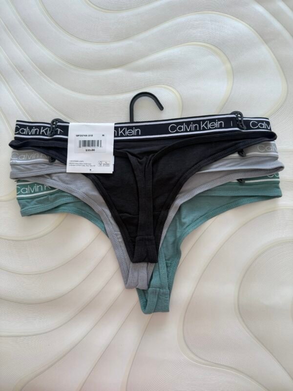 IMG_5017 Set de 3 tangas Calvin Klein talla M