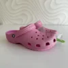 Crocs Rosas Classic Glitter talla 5mx - J6 usa