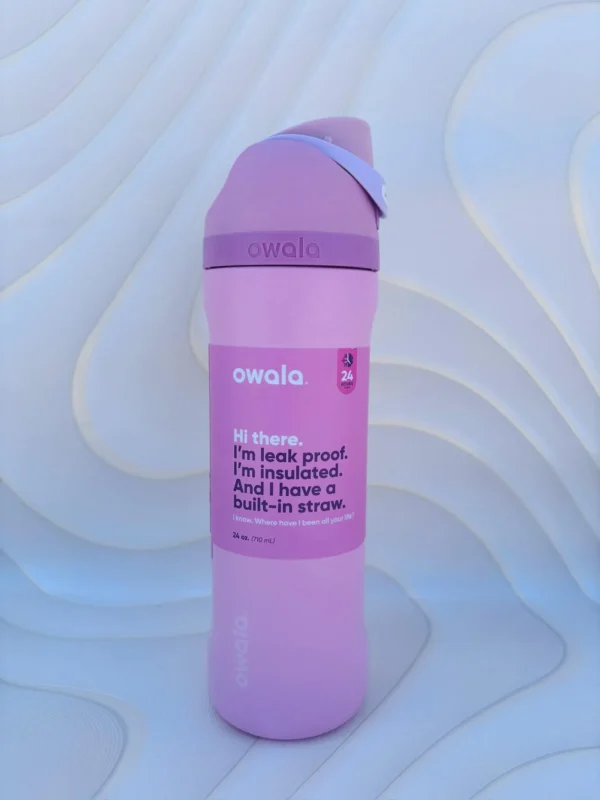 Termo Owala rosa  24oz