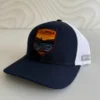 Cachucha Columbia Azul  logo columbia ajustable