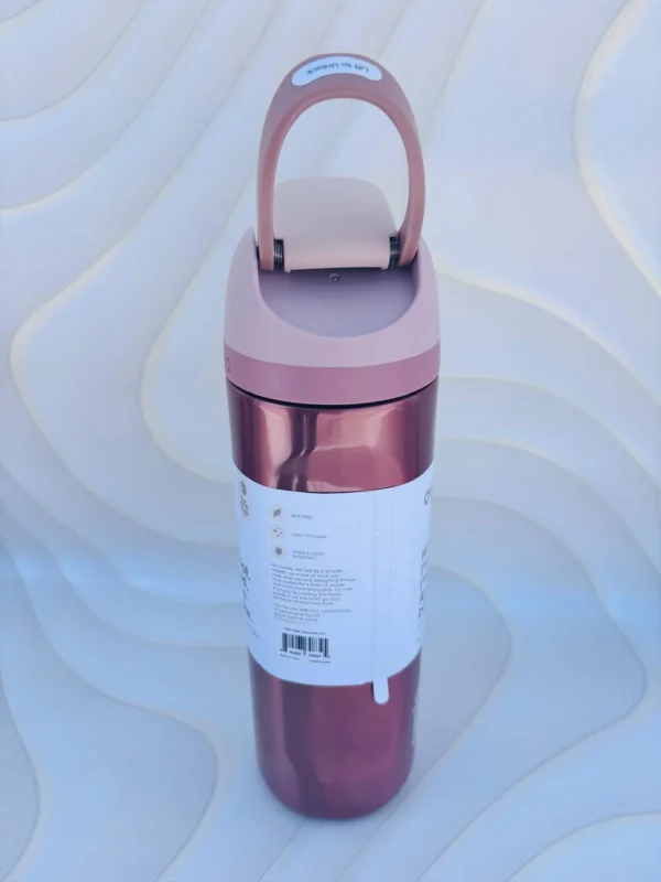 image129 Owala FreeSip de 24 oz en color Rose Gold.