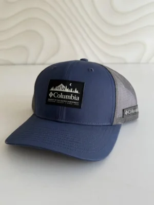 Cachucha Columbia azul cielo ajustable logo columbia mont