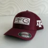Cachucha Columbia Color Guinda letras PFG talla S/M