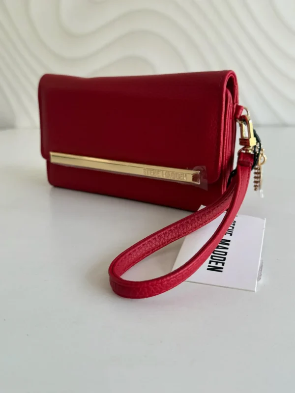 Cartera Roja Steve Madden Trifold