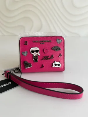 Cartera Karl Lagerfeld fuchsia