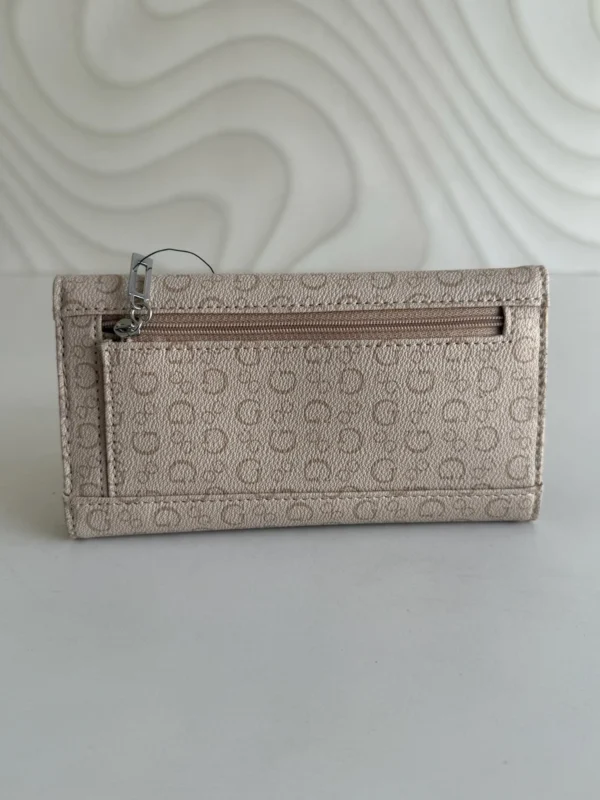 Cartera Beige Monograma Guess