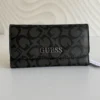 Cartera Guess Monograma Negro con Gris