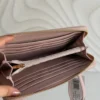 Cartera Steve Madden rosa gold cierre completo