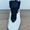 Jordan True Flight Blanco/negro y detalles Rojos en talla 24.5 mx