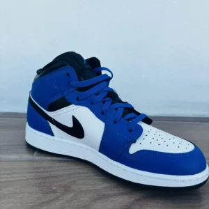 Air Jordan 1 Mid talla 25 cm Azul/blanco