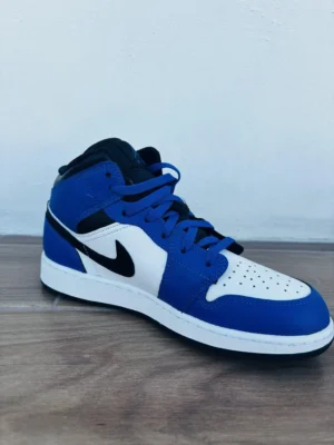 Air Jordan 1 Mid talla 25 cm Azul/blanco