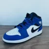 Air Jordan 1 Mid talla 25 cm Azul/blanco