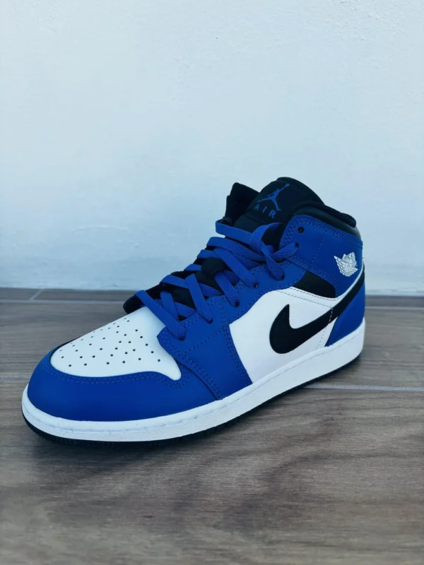 Air Jordan 1 Mid talla 25 cm Azul/blanco
