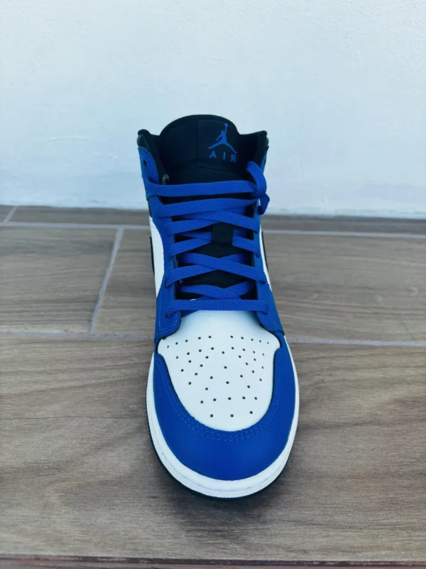 Air Jordan 1 Mid talla 25 cm Azul/blanco