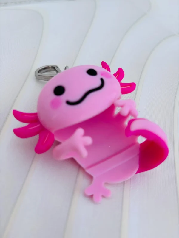 image41 Porta gel Figura de ajolote Rosa