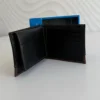 Cartera Columbia Negro con detalle Cafe