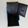 Cartera Columbia Negro con detalle Cafe