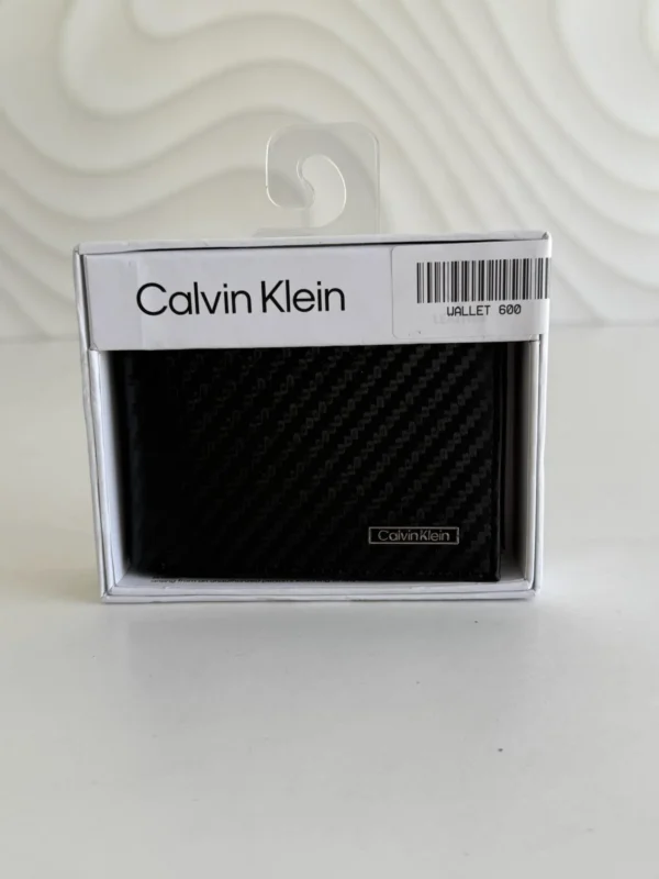 Cartera Calvin Klein en Negro passcase wallet